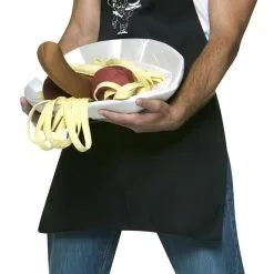 Schürze Mit Langer Fleischwurst Und Meatballs