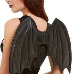 Schwarze Fledermausflügel Für Erwachsene