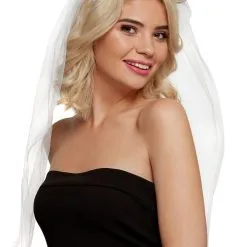 Floraler Haarreif Mit Schleier