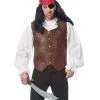 Piratenweste Braun