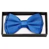 Satin Fliege Deluxe Blau -Kostümzubehör Verkaufsladen blaue satin fliege deluxe schleife kostuem zubehoer herrenfliege blue satin tie