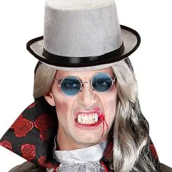 Blaue 70er Sonnenbrille -Kostümzubehör Verkaufsladen blaue 7oer jahre sonnenbrille hippie sonnebrille karnevals brille 17261 004