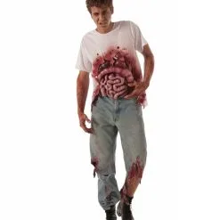 Blutiges Zombie Innereien T-Shirt