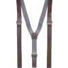 Hosenträger In Lederoptik Braun -Kostümzubehör Verkaufsladen braun hosentraeger in lederoptik vintage steampunk hosentraeger faschings kostuemzubehoer 29521