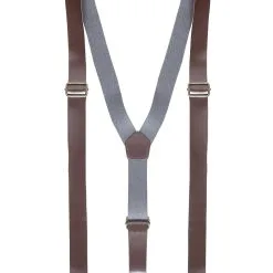 Hosenträger In Lederoptik Braun