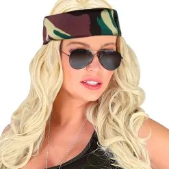 Camouflage Kopftuch -Kostümzubehör Verkaufsladen camouflage bandana camouflage kopftuch army bandana military halstuch 54345 03