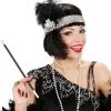 Flapper Stirnband -Kostümzubehör Verkaufsladen charleston stirnband flapper kopfschmuck 20er jahre verkleidungs accessoires 20s kostuem zubehoer 8801955