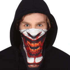 Creepy Clown Mund & Nasenschutz