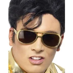 Elvis Sonnenbrille Gold