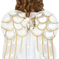 Weiß-goldene Engelsflügel