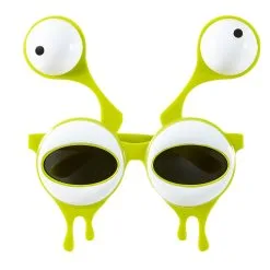 Alienaugen Faschingsbrille