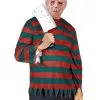 Nightmare Slasher Kostüm Shirt -Kostümzubehör Verkaufsladen freddy krueger kostuem shirt night stalker shirt nightmare on elm street kostuem 52752