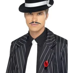 Mobster Krawatte Weiß