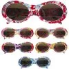 Geblümte Hippie Sonnenbrille