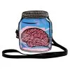 Gehirn Im Einmachglas Schultertasche Vinyl -Kostümzubehör Verkaufsladen gehirn im einmachglas handtasche vinyl halloween tasche brain in jar bag 37595 1