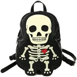 Skelett Rucksack Glow In The Dark
