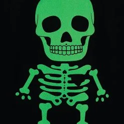 Skelett Rucksack Glow In The Dark -Kostümzubehör Verkaufsladen glow in the dark skelett rucksack skeleton backpack halloween kostuem zubehoer 54520 6