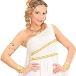 Goldener Lorbeerkranz Mit Gummizug -Kostümzubehör Verkaufsladen goldener lorbeer kranz julius caesar kostuemzubehoer roemische goettin golden laurel headwreath 36591 03