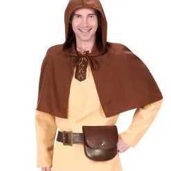 Kunstleder Gürtel Mit Tasche Braun -Kostümzubehör Verkaufsladen guertel mit tasche in lederoptik belt with bag leather optic 38521 02