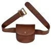 Kunstleder Gürtel Mit Tasche Braun -Kostümzubehör Verkaufsladen guertel mit tasche in lederoptik belt with bag leather optic 38521 04