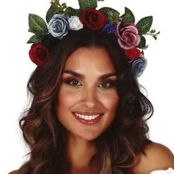 Haarreif Mit Blüten & Blättern