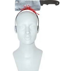 Blutiger Haarreif Mit Schlachterbeil