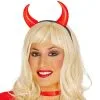 Roter Teufels Haarreif -Kostümzubehör Verkaufsladen haarreif mit roten teufels hoernern red devils horns halloween verkleidungs accessoire kostuem zubehoer costume accessoire 39114