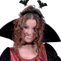 Glitzernder Haarreif Mit Fledermäusen -Kostümzubehör Verkaufsladen haarreif mit glitter fledermaeusen halloween fledermaus kopfschmuck 24773 01