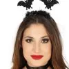 Glitzernder Haarreif Mit Fledermäusen -Kostümzubehör Verkaufsladen haarreif mit glitter fledermaeusen halloween fledermaus kopfschmuck 24773 02