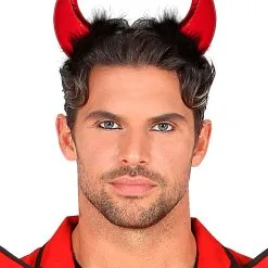 Haarreif Mit Teufelshörnern -Kostümzubehör Verkaufsladen haarreif mit teufelshoernern haarreif teufelchen mit hoernern 12546 03