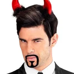 Haarreif Mit Teufelshörnern -Kostümzubehör Verkaufsladen haarreif mit teufelshoernern haarreif teufelchen mit hoernern 12546 04