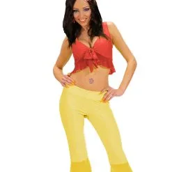 Rote Glitzer-Rose Haarspange -Kostümzubehör Verkaufsladen haarspange rote rose mit glitzer glamour haarschmuck blumen haarspange hair clip red rose with glitter 26607 3