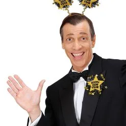 Haarreif Happy New Year -Kostümzubehör Verkaufsladen happy new year haarreif silvester kopfschmuck scherzartikel neujahrs kopfbedeckung 27018 03