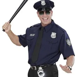 Special Agent Polizeimarke -Kostümzubehör Verkaufsladen horrorshop com glaenzende polizeimarke polizeikostuem zubehoer 15843 03