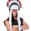 Indianer Kopfschmuck Mit Federn -Kostümzubehör Verkaufsladen indianer federschmuck indianer kopfschmuck native indian feather hairpiece indianer kostuemzubehoer 26447 01
