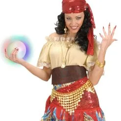 "Leuchtende Kristallkugel" Mit Farbwechsel -Kostümzubehör Verkaufsladen leuchtende wahrsagekugel mit farbwechsel magische zauberkugel leuchtkugel mit farbwechsel 36537 03 1