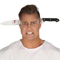 Messer Im Schädel Halloween Haarreif