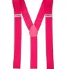 Pinke Hosenträger -Kostümzubehör Verkaufsladen neonpinke hosentraeger neon pink suspenders 80er jahre kostuemzubehoer 24153 01