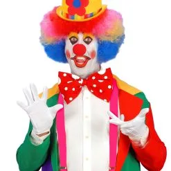 Pinke Hosenträger -Kostümzubehör Verkaufsladen neonpinke hosentraeger neon pink suspenders 80er jahre kostuemzubehoer 24153 04