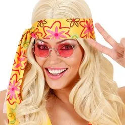 Nickelbrille Pink -Kostümzubehör Verkaufsladen nickelbrille pink rosa sonnenbrille 70er jahre john lennon brille hippiebrille rosa nickel glasses pink 8800944 003