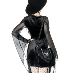 Fledermaus Handtasche Ominous -Kostümzubehör Verkaufsladen ominous fledermaus handtasche ominous bat handbag gothic handtasche gothic purse 54549 07