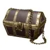 Piraten Schatztruhe Handtasche -Kostümzubehör Verkaufsladen piraten schatztruhe als handtasche piraten schatzkiste als kostuem handtasche pirate chest handbag 38952 01