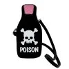 Poison Bottle Umhängetasche Vinyl -Kostümzubehör Verkaufsladen poison bottle handtasche vinyl gothic tasche halloween kostuemtasche poison bag 37563 1