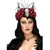 Kopfschmuck Raben Königin -Kostümzubehör Verkaufsladen raben koenigin kopfschmuck halloween kostuem zubehoer raven mistress headpiece 31126