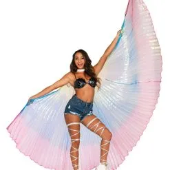 Regenbogenfarbene Isis Flügel