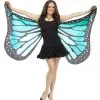 Blaue Schmetterlingsflügel XXL -Kostümzubehör Verkaufsladen riesiger schmetterlingsfluegel tuerkis blau schmetterlingsfluegel als kostuemzubehoer 8801512 2