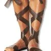 Römer Sandale Braun -Kostümzubehör Verkaufsladen roemer sandale braun braune roemer sandalen caesarschuhe gladiatorschuhe roemersandaletten online kaufen 20044