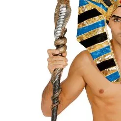 Ägyptisches Zepter Mit Schlange