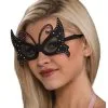 Brille Mit Schmetterlingsflügel -Kostümzubehör Verkaufsladen schmetterlings brille schwarz faschings brille halloween und faschings kostuemzubehoer fancy dress glasses 8801365