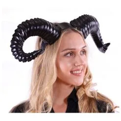 Schwarze Widder Cosplay Hörner -Kostümzubehör Verkaufsladen schwarze aries cosplay hoerner black aries cosplay horns kostuemzubehoer 50484 03